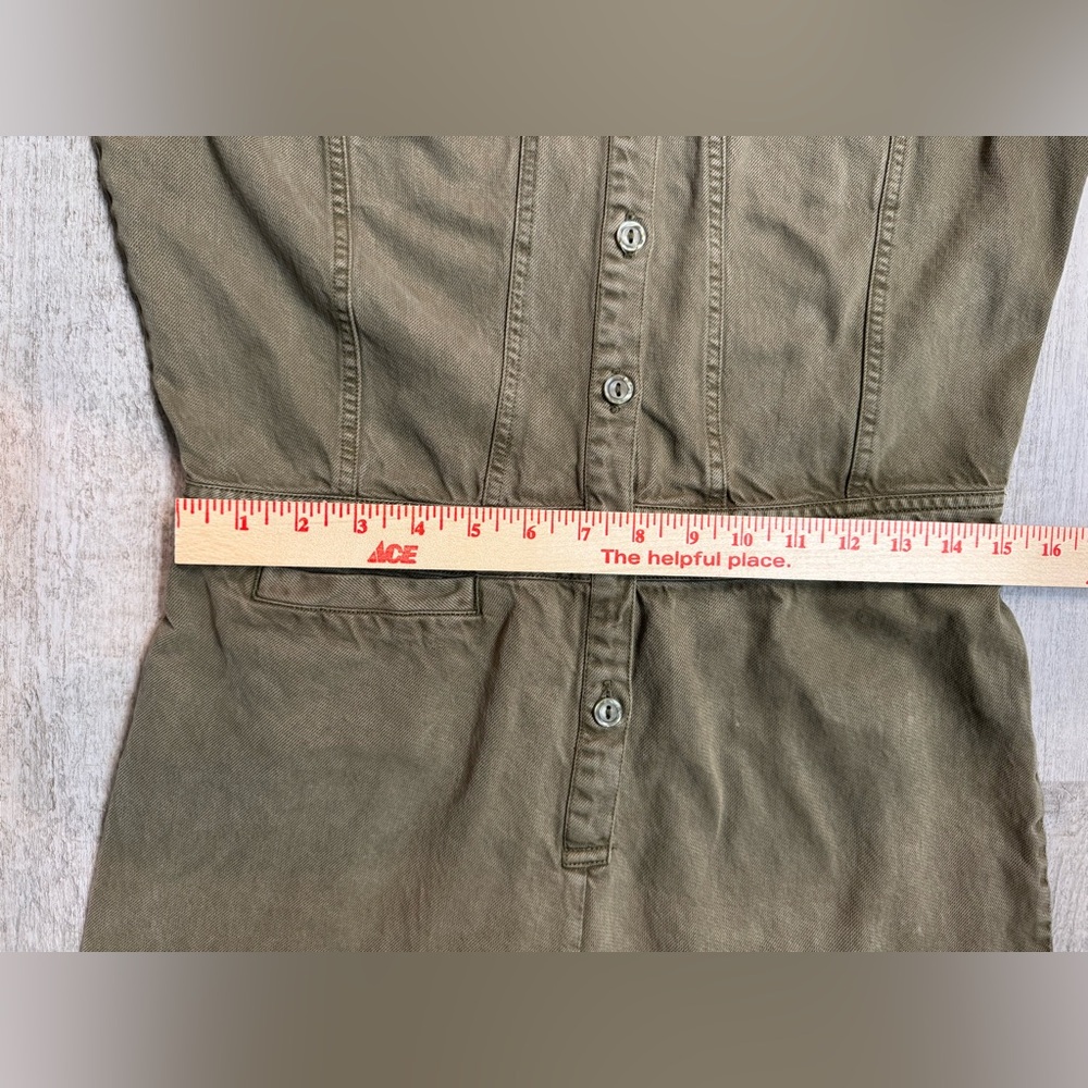 Young Fabulous & Broke Henry Utility Jumpsuit Olive Green Medium - Picture 5 of 13